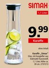 Karaffe von Simax im aktuellen Segmüller Prospekt für 9,99 €