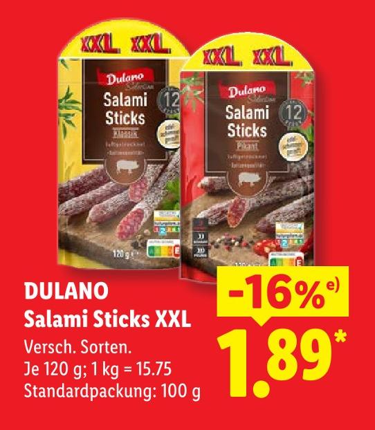 Salami Sticks XXL Klassik