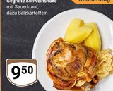 Gegrillte Schweinshaxe bei GLOBUS im Losheim Prospekt für 9,50 €