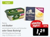 mit Butter von Rama im aktuellen Konsum Prospekt für 1,29 €