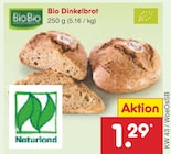 Bio Dinkelbrot im Angebot bei Netto Marken-Discount in Saarbrücken Bio Dinkelbrot Angebote von BioBio bei Netto Marken-Discount Saarbrücken für 1,29 €