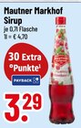 Sirup im Angebot bei Trinkgut in Ingolstadt Sirup Angebote von Mautner Markhof bei Trinkgut Ingolstadt für 3,29 €