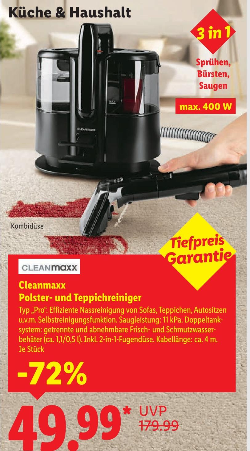 Polster- und Teppichreiniger