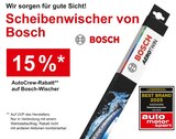 Bosch im AutoCrew Prospekt 15% Rabatt von Bosch im aktuellen AutoCrew Prospekt
