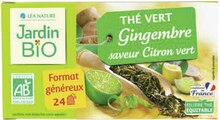 Géant Casino Argenteuil - Thé vert gingembre saveur citron vert Bio Promo Thé vert gingembre saveur citron vert Bio dans le catalogue Géant Casino Votre mois Casinomania à Argenteuil