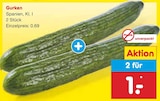 Gurken für 1,00 € bei Netto Marken-Discount im Angebot Gurken im aktuellen Netto Marken-Discount Prospekt