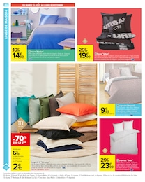 Prix et réduction Coton dans le prospectus Carrefour en cours Offre Coton dans le catalogue Carrefour du moment à la page 68