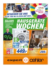 Aktueller expert Elektromarkt Prospekt in Kehl und Umgebung, "Top Angebote" mit 8 Seiten, 25.09.2024 - 08.10.2024