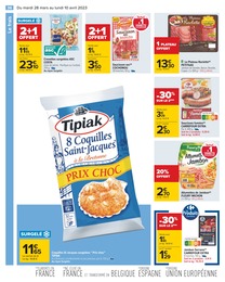Prix et réduction Poisson surgelé dans le prospectus Carrefour en cours Offre Poisson surgelé dans le catalogue Carrefour du moment à la page 36
