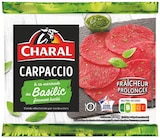 VIANDE BOVINE : Carpaccio Basilic - Charal en promo chez Intermarché Super VIANDE BOVINE : Carpaccio Basilic - Charal dans le catalogue Intermarché Super