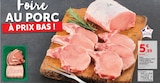 Porc assortiment 1 rôti longes os + 6 côtes de porc premières en promo chez U Express Porc assortiment 1 rôti longes os + 6 côtes de porc premières dans le catalogue U Express