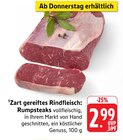 Rumpsteaks im Angebot bei E center in Nürtingen Rumpsteaks Angebote bei E center Nürtingen für 2,99 €