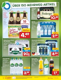 Wasser Angebot im aktuellen Netto Marken-Discount Prospekt auf Seite 24