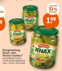 Knax- oder Sticksi-Gurken von Hengstenberg im aktuellen tegut Prospekt für 1,99 €
