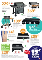 Promos Barbecue dans le catalogue "Les projets d'été" de Mr.Bricolage Barbecue en promo dans le catalogue Mr.Bricolage à la page 13