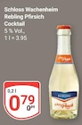 Rebling Pfirsich Cocktail im Angebot bei GLOBUS in Erfurt Rebling Pfirsich Cocktail Angebote von Schloss Wachenheim bei GLOBUS Erfurt für 0,79 €