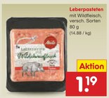 Leberpasteten mit Wildfleisch von  im aktuellen Netto Marken-Discount Prospekt für 1,19 €
