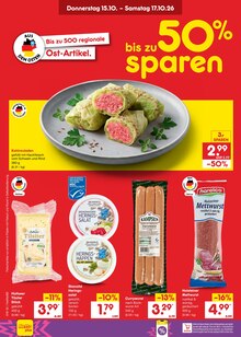 Mettwurst im aktuellen Netto Marken-Discount Prospekt (Hamburg) Mettwurst im Netto Marken-Discount Prospekt "Aktuelle Angebote" mit 71 Seiten (Hamburg)