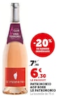 Patrimonio AOP Rose - LE PATRIMONIO en promo chez U Express Patrimonio AOP Rose - LE PATRIMONIO dans le catalogue U Express