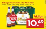 Premium Pils Angebote von Bitburger bei Netto Marken-Discount Filderstadt für 10,49 €