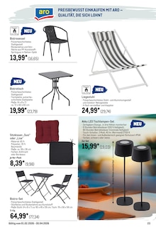 Sitzmöbel im aktuellen METRO Prospekt (Nürnberg) Sitzmöbel im METRO Prospekt "Wochenangebote SCO + Gewinnspiel + Outdoor" mit 75 Seiten (Nürnberg)