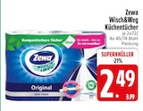 Wisch&Weg Küchentücher im EDEKA Prospekt Wisch&Weg Küchentücher von Zewa im aktuellen EDEKA Prospekt für 2,49 €