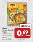 Guten Appetit Suppe Angebote von Maggi bei combi Cuxhaven für 0,69 €