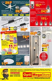 Tischleuchte Angebot & Preis im aktuellen Opti-Megastore Prospekt Tischleuchte Angebot im aktuellen Opti-Megastore Prospekt auf Seite 12