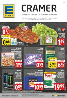 EDEKA Prospekt der Woche "Aktuelle Angebote" Seite 1, 03.08.2026 bis 08.08.2026 für Sundern Aktueller EDEKA Prospekt "Aktuelle Angebote" Seite 1 von 24 Seiten für Sundern