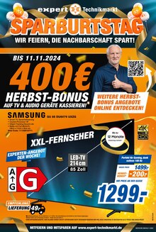 Fernseher im expert Prospekt "Top Angebote" mit 28 Seiten (Wittenberg (Lutherstadt))