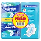 Protections hygiéniques "Big Pack" - ALWAYS dans le catalogue Carrefour