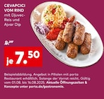 Aktuelle Fertiggerichte Angebote bei porta Möbel in Hannover Aktuelles Cevapcici Angebot bei porta Möbel in Hannover ab 7,50 €