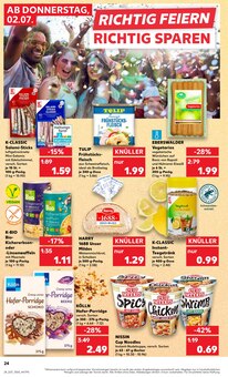 Nudeln im aktuellen Kaufland Prospekt (Wuppertal) Nudeln im Kaufland Prospekt "Hier bin ich richtig" mit 64 Seiten (Wuppertal)