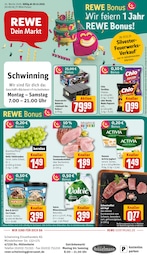 REWE Prospekt "Dein Markt" für Duisburg, 28 Seiten, 29.12.2025 - 03.01.2026