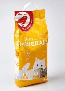 Auchan La Patte d'Oie - LITIÈRE MINERALE ABSORBANTE Promo LITIÈRE MINERALE ABSORBANTE dans le catalogue Auchan Maxi formats, mini prix à La Patte d'Oie