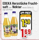 Herzstücke Fruchtsaft Angebote von EDEKA bei Trinkgut Wiesbaden für 1,49 €