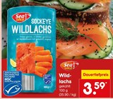 Sockeye Wildlachs im Angebot bei Netto Marken-Discount in Reutlingen Sockeye Wildlachs Angebote von Sea Gold bei Netto Marken-Discount Reutlingen für 3,59 €
