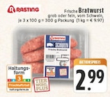 Frische Bratwurst Angebote von Rasting bei E center Bornheim für 2,99 €