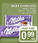 Schokolade im Angebot bei EDEKA in Haltern am See Schokolade Angebote von Milka bei EDEKA Haltern am See für 0,99 €