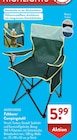 Aktuelles Faltbarer Campingstuhl Angebot bei ALDI SÜD in Regensburg ab 5,99 €