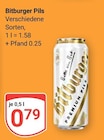Bitburger Pils im Angebot bei GLOBUS in Wolfenbüttel Bitburger Pils Angebote bei GLOBUS Wolfenbüttel für 0,79 €