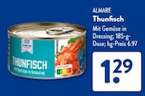 Thunfisch von Almare im aktuellen ALDI SÜD Prospekt für 1,29 €