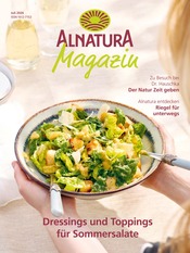Alnatura Prospekt der aktuellen Woche, gültig von 01.07.2026 bis 31.07.2026 Aktueller Alnatura Prospekt "Alnatura Magazin" mit 68 Seiten