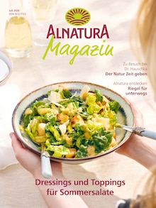 Alnatura Prospekt Alnatura Magazin mit 68 Seiten