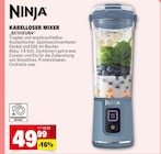 Kabelloser Mixer BC151EUNV im Angebot bei Marktkauf in Freiburg Kabelloser Mixer BC151EUNV Angebote von Ninja bei Marktkauf Freiburg für 49,99 €