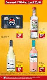 Sushi Angebote im Prospekt "NOS APÉRITIFS JUSQU’À -50 % SUR LE 2ÈME" von Aldi auf Seite 10