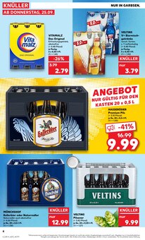 Veltins im Kaufland Prospekt "EXTRA-ANGEBOTE" mit 8 Seiten (Garbsen)
