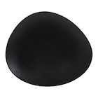 Assiette plate Galet Noir Ø28cm - Collection en promo chez Maxi Bazar Saint-Nazaire à 1,79 €