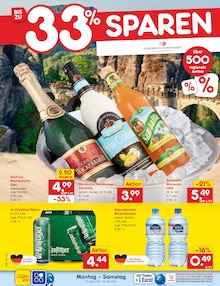 Wasser im Netto Marken-Discount Prospekt "Aktuelle Angebote" mit 65 Seiten (Magdeburg)