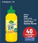 Mittelscharfer Senf von Kühne für 1,69 € bei E center im Angebot Mittelscharfer Senf von Kühne im aktuellen E center Prospekt